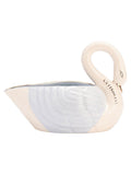 Yvonne Ellen Blue Swan Gravy Boat stoneware - British product