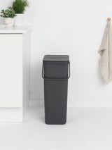 Next Brabantia Grey Sort & Go Recycle Bin 40L- Buy online at McGrocer