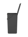 Brabantia Grey recycle bin 40L - British product
