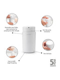 Brabantia White soap dispenser 250ml - British product
