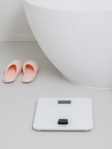 Next Brabantia ReNew Battery Free Bathroom Scale, White- Buy online at McGrocer