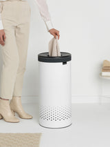 Next Brabantia White Laundry Bin 35L- Buy online at McGrocer