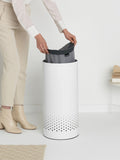 Brabantia white laundry bin 35L (British brand)