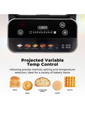 Tower Mirage 2 slice toaster black 925W (British brand)