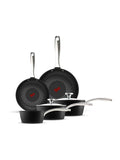 Tower Black Smart Start Ultra Forged 5 Piece Cookware Set (British brand)