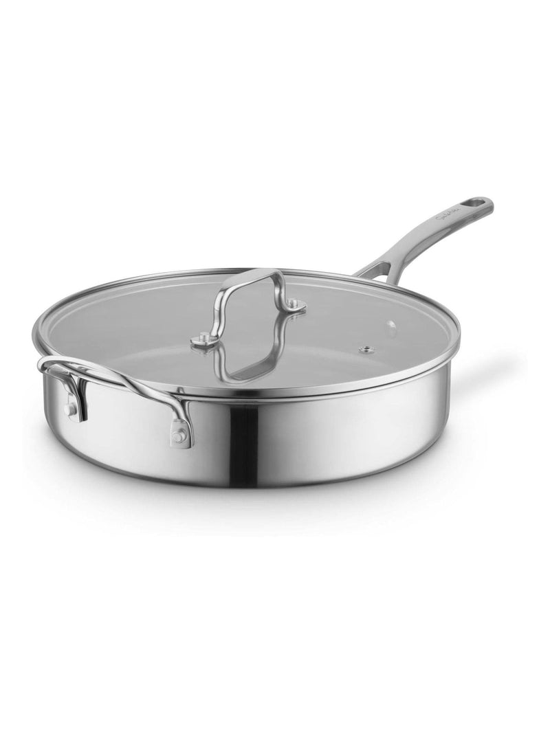 Sur La Table stainless steel TriPly multi-pan with lid 28cm (British brand)