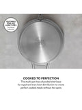 Sur La Table stainless steel TriPly multi-pan with lid 28cm (British brand)