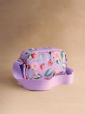 Cath Kidston cross body bag lilac raspberry print (British brand)