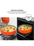 Sur La Table Orange Cookware 5 Piece Set (British brand)