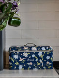 Laura Ashley Elveden Navy bread bin, imported from the UK