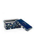 Laura Ashley Elveden Navy bread bin, imported from the UK