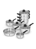 Swan 8 piece stainless steel cookware set (British brand)