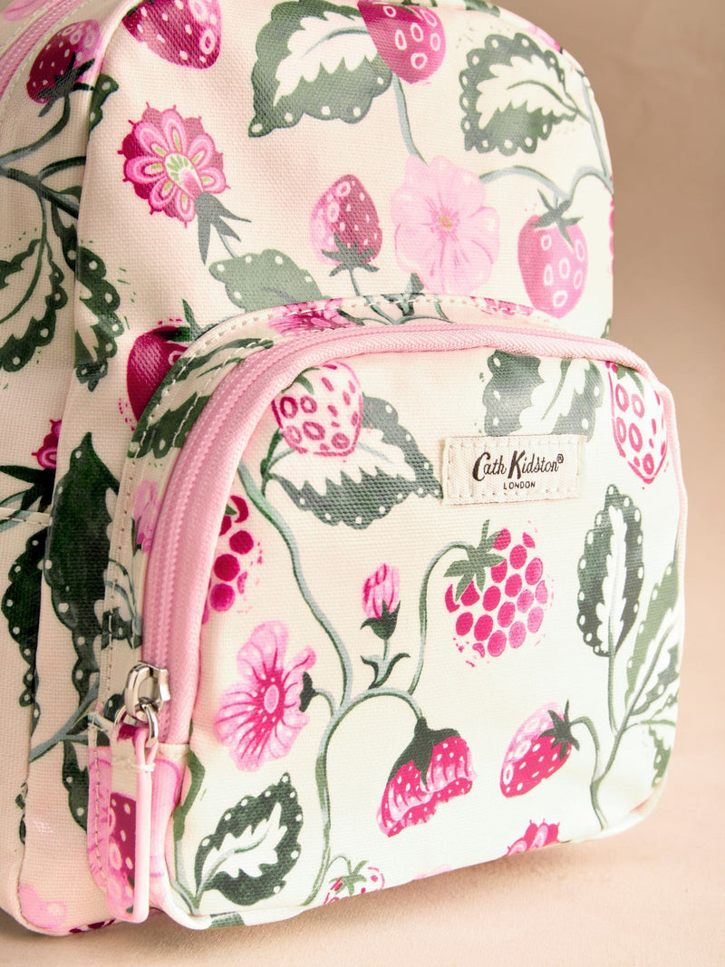 Cath Kidston Pink Raspberry Garden Print mini backpack (British brand)