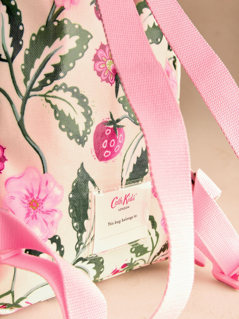 Cath Kidston Pink Raspberry Garden Print mini backpack (British brand)