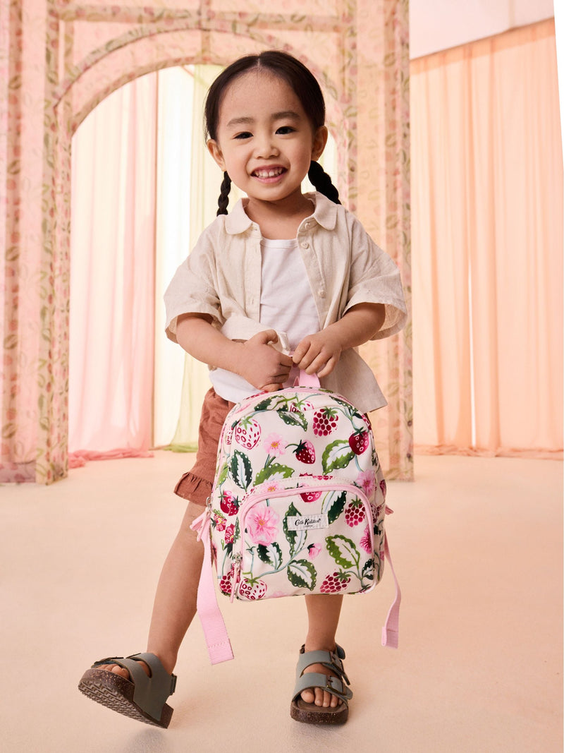 Cath Kidston Pink Raspberry Garden Print mini backpack (British brand)