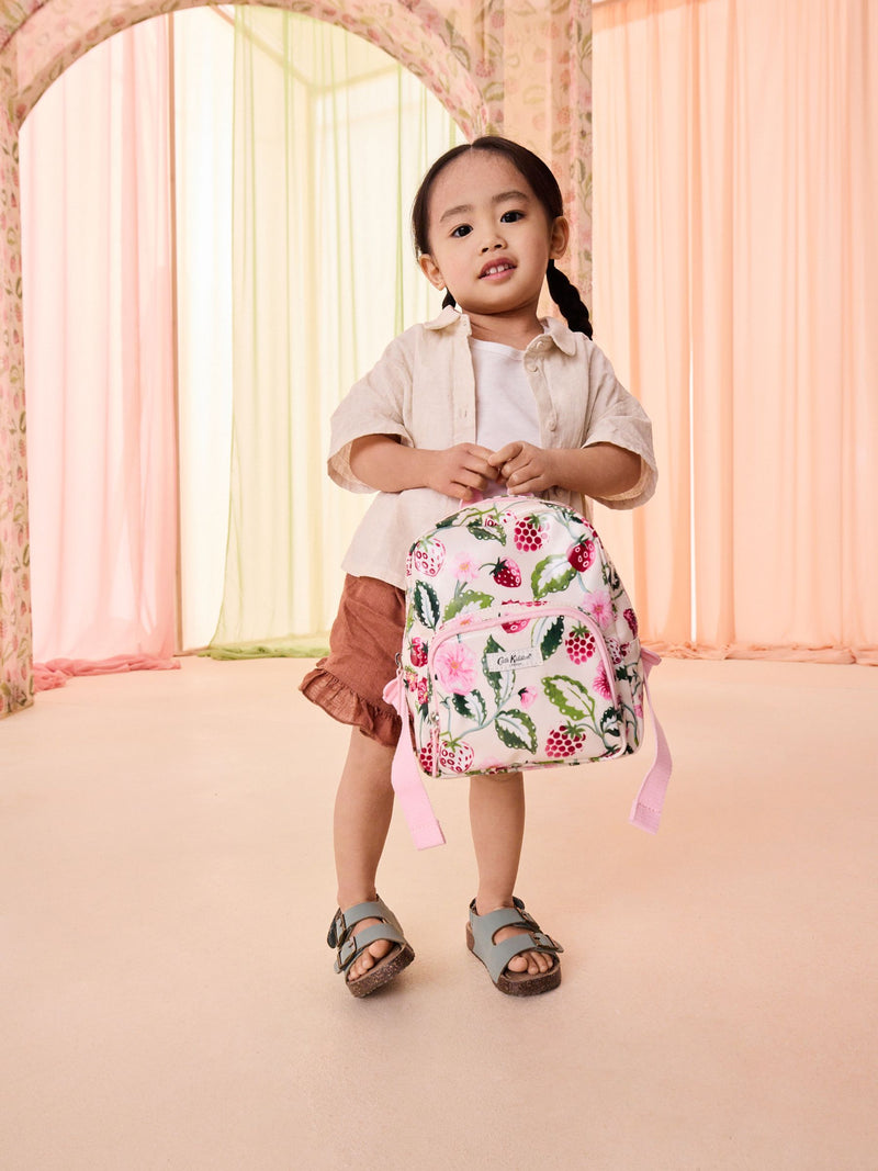 Cath Kidston Pink Raspberry Garden Print mini backpack (British brand)