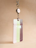 Cath Kidston pink hotel print retractable lanyard (British brand)