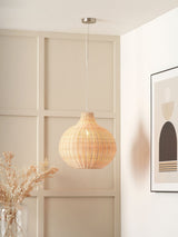 Next Pacific Natural Rattan Pendant Ceiling Light 120x40x40cm- Buy online at McGrocer