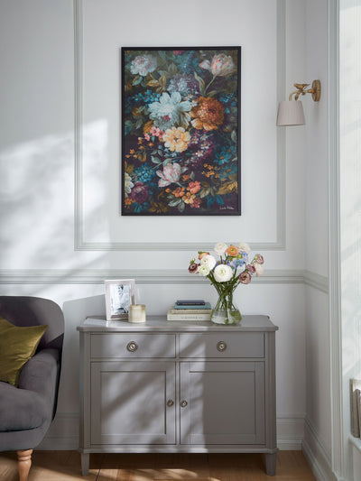 Next Laura Ashley Black Mathilde Medium Wall Art Frame- Buy online at McGrocer