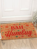 Something Different Bah Humbug coir doormat 60cm, imported from the UK
