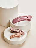 Kitsch flat lay claw clips terracotta 3 piece set (British brand)