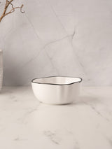Next Style Sisters Set of 4 White Stoneware Cereal Bowls- Buy online at McGrocer