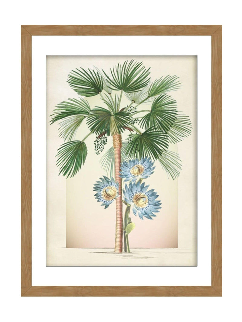 Graham & Brown Botanique Jungle framed art green wood frame, UK version