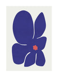 Graham & Brown Blue Abstract Flower Frame