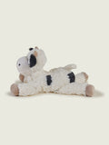 Warmies heatable cow soft toy white and brown, imported from the UK