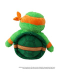 Warmies orange Michelangelo large heatable soft toy, UK version
