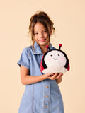 Warmies red ladybird heatable soft toy large, imported from the UK