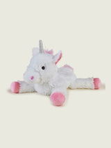 Next Warmies White Large Laying Unicorn Heatable Soft Toy- Buy online at McGrocer