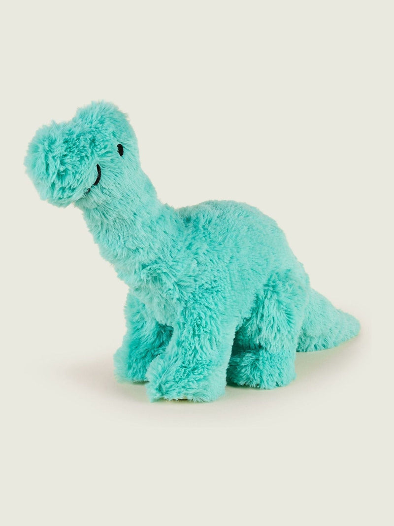 Warmies blue large Brachiosaurus heatable soft toy - British product