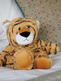 Warmies Brown Large Tiger heatable soft toy (British brand)