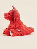 Warmies heatable soft toy Red Large Triceratops, imported from the UK