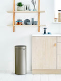 Brabantia Platinum Touch Bin 30L - British product
