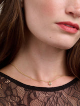 Ted Baker Gold Tone Clear Crystal Harlow Mini Heart Pendant Necklace 4.8cm