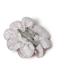 Aela sparkly flower hair clip brooch, imported from the UK
