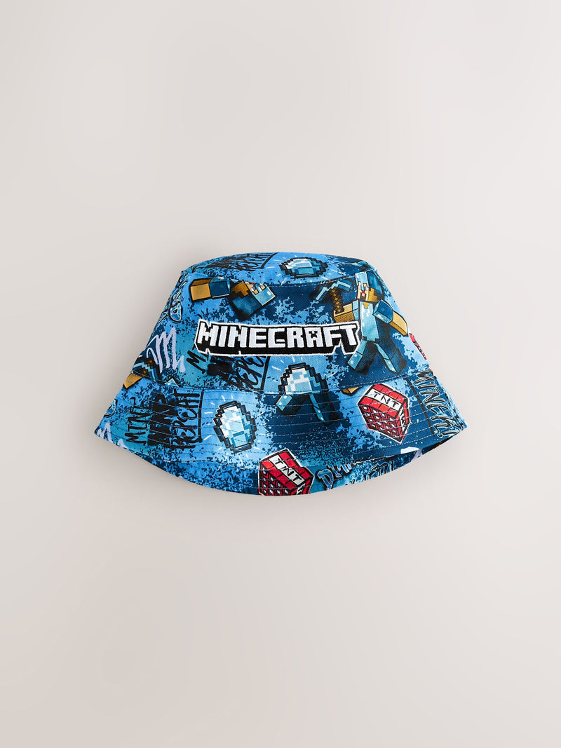 Minecraft bucket hat all-over print kids hat - British product