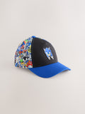 Sonic the Hedgehog blue black baseball cap 3-13yrs - British product