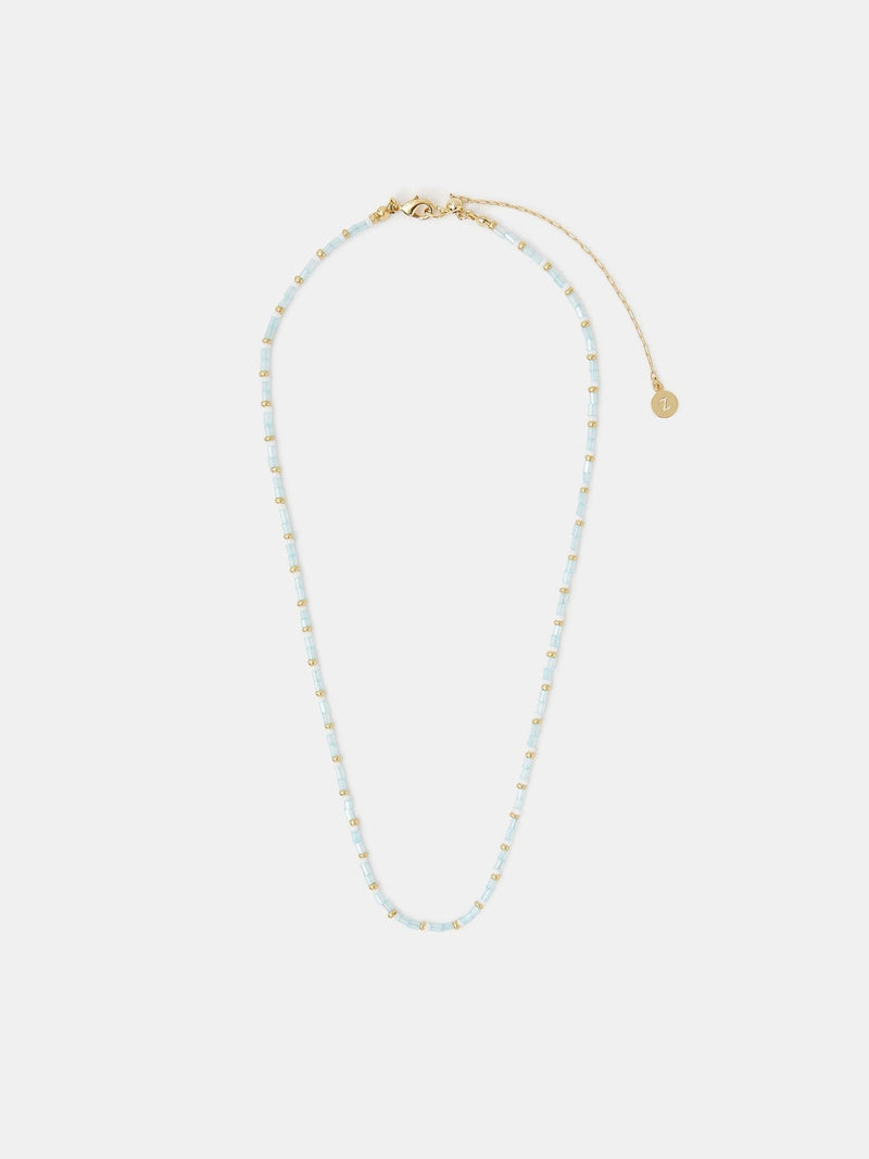 Accessorize Gold Tone 14ct Plated Bead Necklace