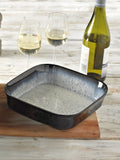 High-Sided Square Ceramic Oven Dish 24cm x 24cm x 6.5cm