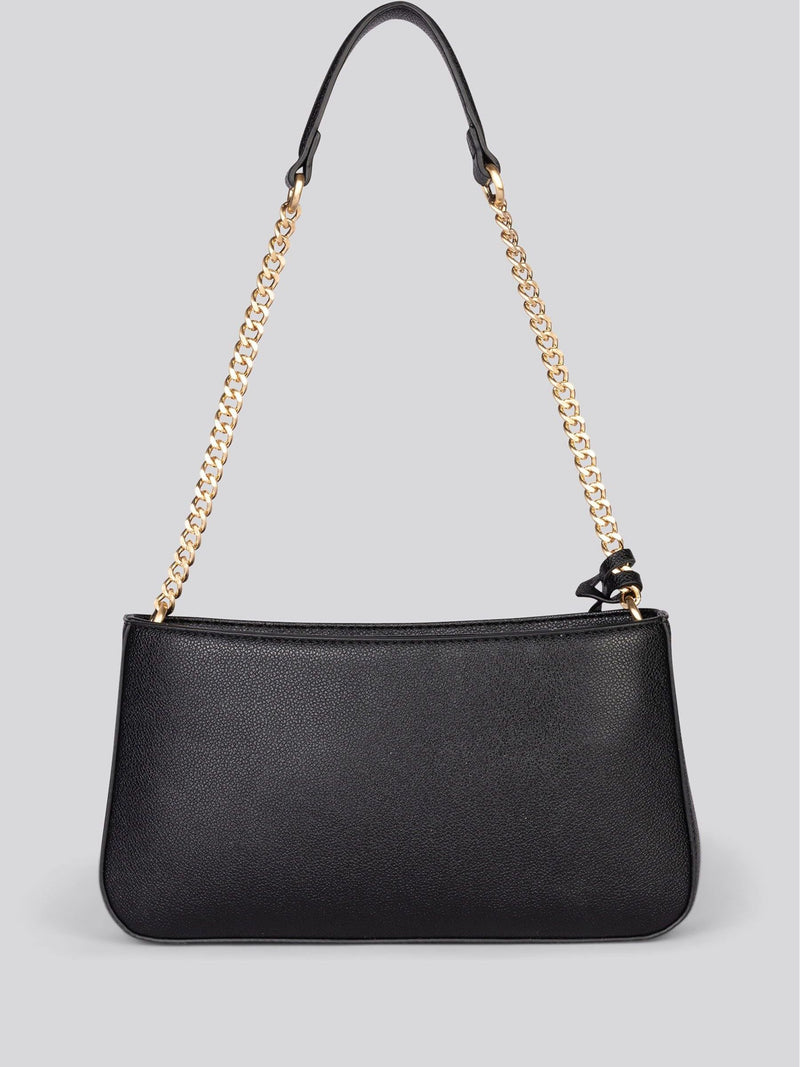 U.S. Polo Assn. black Jones S. hobo bag with chain, imported from the UK