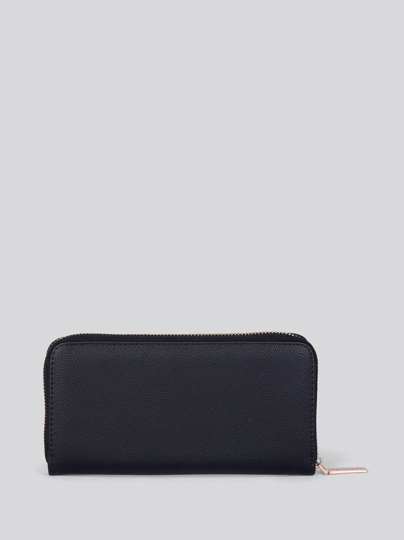 U.S. Polo Assn. black large zip around PU purse, imported from the UK