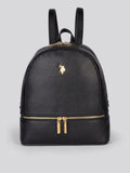 U.S. Polo Assn. Black Jones backpack PU, imported from the UK