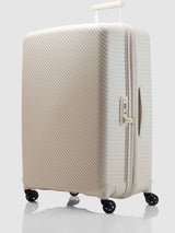 Next Nere Bondi White Large Expandable Spinner Suitcase 80cm- Buy online at McGrocer