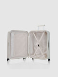 Nere Bondi large white suitcase PP hard shell, UK version