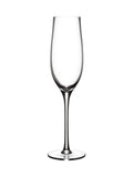 Judge set of 4 clear champagne glasses 26cm - British product