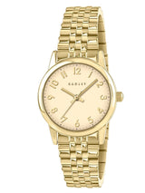 Next Radley Gold Plated Full Number Bracelet Watch- Buy online at McGrocer