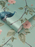Graham & Brown Aqua Resplendence wallpaper 10m, imported from the UK